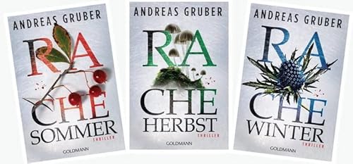 Andreas Gruber Rachesommer, Racheherbst, Rachewinter (Goldmann Verlag Taschenbuch)