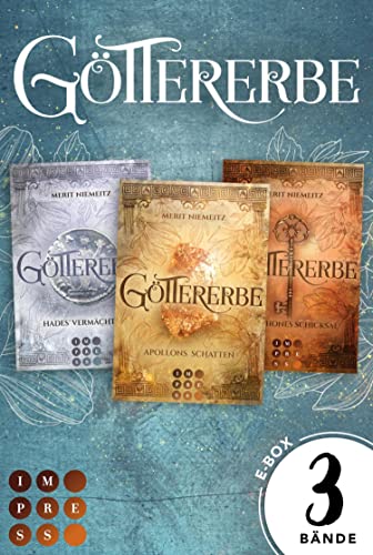 Göttererbe: Sammelband der göttlichen Romantasy-Trilogie: Romantasy über eine Studentin, die ein ungeahntes göttliches Erbe antritt
