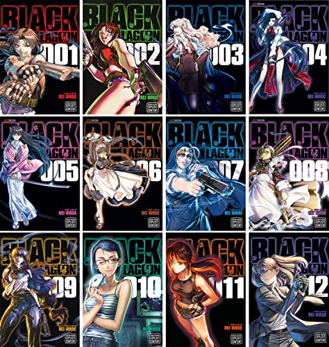 Black Lagoon Manga Set Vol. 1-12 by Rei Hiroe