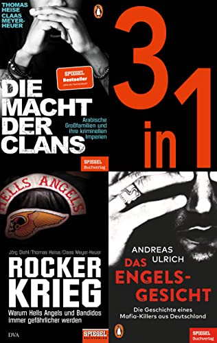 SPIEGEL True Crime (3 in 1-Bundle) - Deutschlands kriminelle Unterwelt: Die Macht der Clans, Das Engelsgesicht, Rockerkrieg: Drei SPIEGEL-Bestseller in einem Band