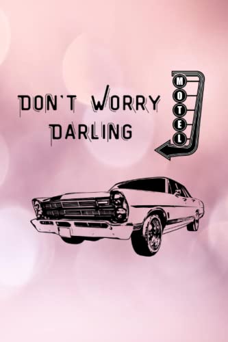 Don't Worry Darling I Adore You Vintage Notebook