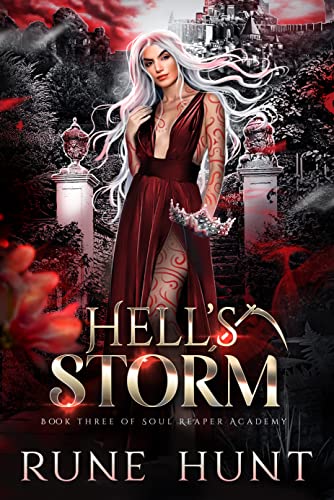 Hell's Storm : A Reverse Harem Hellhound Shifter Romance (Soul Reaper Academy Book 3)