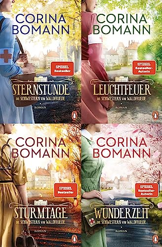 Die Waldfriede-Saga Band 1-4 plus 1 exklusives Postkartenset