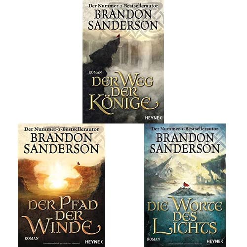 Brandon Sanderson-Set: "Der Weg der Könige" + "Der Pfad der Winde" + "Die Worte des Lichts" (Die Sturmlicht-Chroniken, Band 1-3)