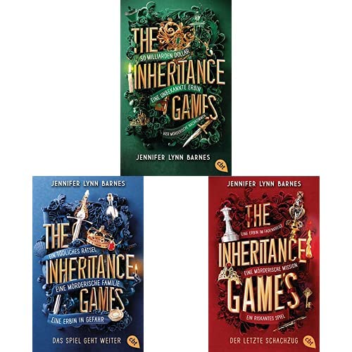 Jennifer Lynn Barnes-Set: "The Inheritance Games" + "Das Spiel geht weiter" + "Der letzte Schachzug" (Die THE-INHERITANCE-GAMES-Reihe, Band 1-3)
