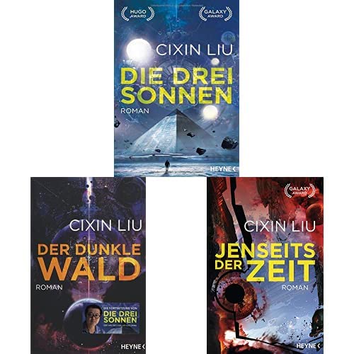 Cixin Liu-Set: "Die drei Sonnen" + "Der dunkle Wald" + "Jenseits der Zeit" (Die Trisolaris-Trilogie, Band 1-3)