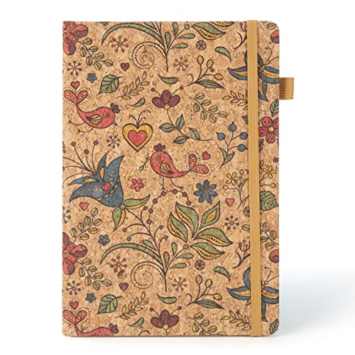 Bullet Journal Blanko Notizbuch A5 mit 100 blatt Leerseite Hardcover Skizzenbuch für für Reisende, Schüler und Büro