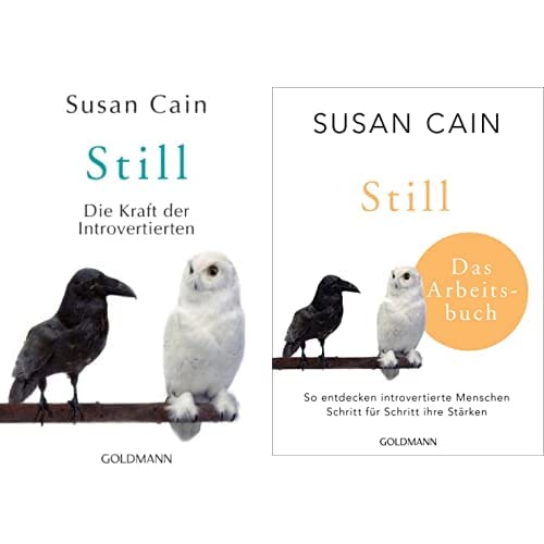 Susan Cain-Set: Buch "Still: Die Kraft der Introvertierten" + Arbeitsbuch "So entdecken introvertierte Menschen Schritt für Schritt ihre Stärken"