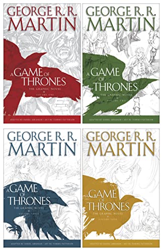 A Game of Thrones: The Graphic Novel Series 4 Books Set (Hardcover): Volume 1 - Volume 4