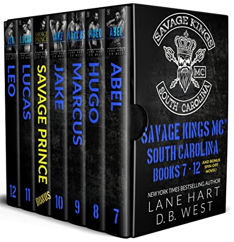 Savage Kings MC - South Carolina Books 7-12 and Spin-off Novel Savage Prince (Savage Kings MC - South Carolina Box Sets Book 2)