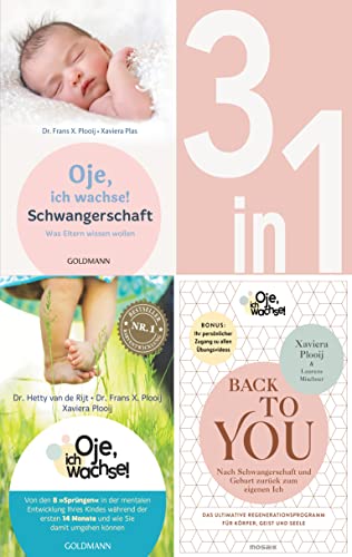 Oje, ich wachse!: Schwangerschaft / 8 Sprünge / Back to you (3in1 Bundle): Drei Oje-Eltern-Ratgeber in einem Band - Alles über Schwangerschaft, Geburt, ... man als Mama zurück zum eigenen Ich findet