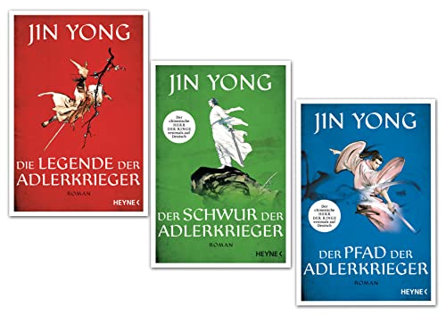 Jin Jong Die Legende der Adlerkrieger - Die Reihe im Set ( Heyne Verlag Taschenbücher)
