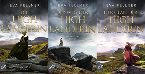 Enja - Tochter der Highlands Band 1-3 plus 1 exklusives Postkartenset