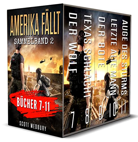 Amerika fällt Sammelband : Bücher 7-12 (Amerika fällt Sammelbände 2)