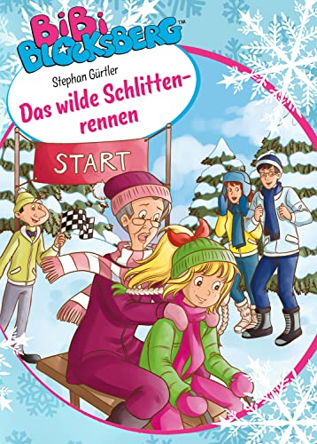 Bibi Blocksberg: Das wilde Schlittenrennen: Roman zum Hörspiel
