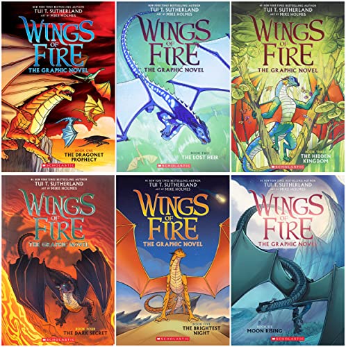 Wings of Fire Graphix Series 6 Books Set (Graphic Novel)