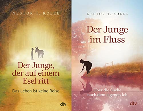 Der Junge, der auf einem Esel ritt + Der Junge im Fluss + 1 exklusives Postkartenset