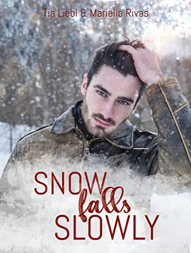 Snow falls slowly