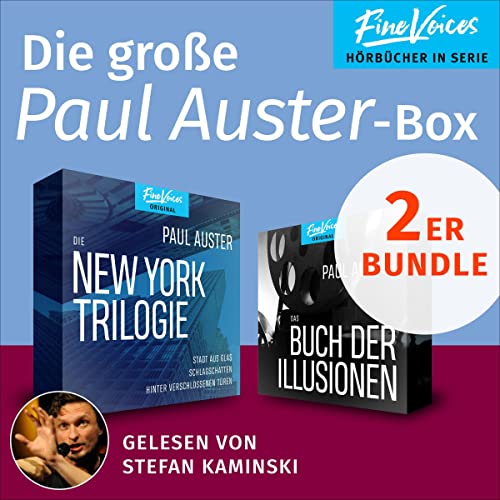 Die New York-Trilogie / Das Buch der Illusionen: Die große Paul Auster-Box