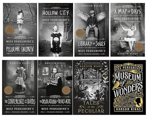 Ransom Riggs Complete 8 Books of Miss Peregrines Peculiar Children Series (Taschenbuch)