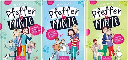 Pfeffer & Minze Band 1-3 plus 1 exklusives Postkartenset