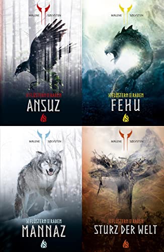 Das Flüstern der Raben Band 1-4 plus 1 exklusives Postkartenset