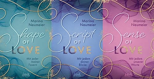 Shape of Love + Script of Love + Sense of Love + 1 exklusives Postkartenset