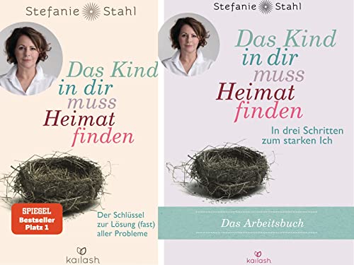 Stefanie Stahl im SET - Das Kind in Dir muß Heimat finden plus Arbeitsbuch sowie 3 extra Lesezeichen