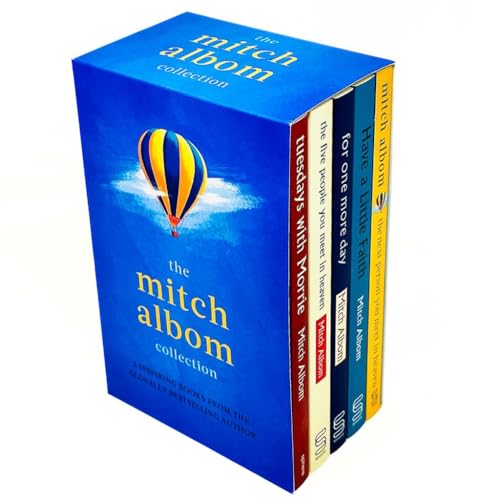 The Mitch Albom Sammelbox-Set mit 5 Büchern (Tuesdays With Morrie, For One More Day, The Five People You Meet In Heaven, The Next Person You Meet In Heaven & Have A Little Faith)