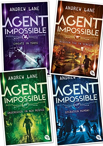 Andrew Lane Agent Impossible alle Bände im Set (cbt Verlag Taschenbücher)