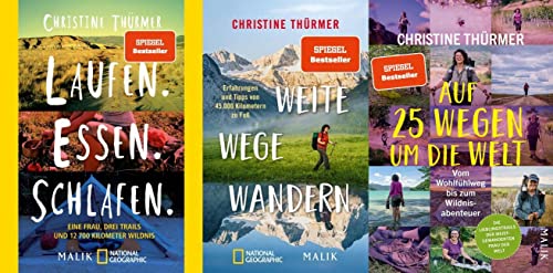 Laufen. Essen. Schlafen/Weite Wege Wandern/Auf 25 Wegen um die Welt + 1 exklusives Postkartenset