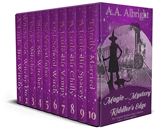 Magic and Mystery in Riddler's Edge: The Complete Riddler's Edge Collection (A Riddler's Edge Cozy Mystery)