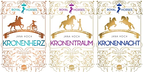 Royal Horses im Taschenbuchformat Band 1-3 plus 1 exklusives Postkartenset
