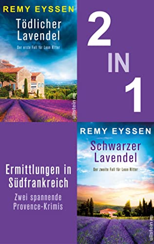 Tödlicher Lavendel & Schwarzer Lavendel: Der erste und der zweite Fall für Leon Ritter | Die Bestseller-Reihe aus der Provence hier im Bundle zum Vorteilspreis (Ein-Leon-Ritter-Krimi)