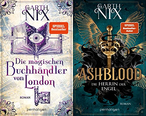 Die magischen Buchhändler von London + Ashblood + 1 exklusives Postkartenset