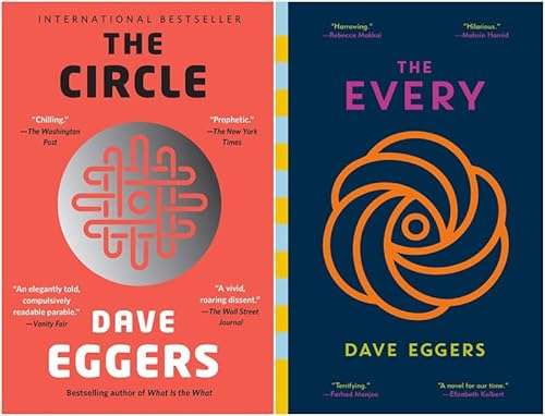 The Circle 2 Books Set By Dave Eggers - The Circle & The Every
