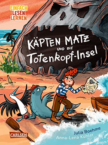 Käpten Matz und die Totenkopf-Insel: Einfach Lesen Lernen | Rasantes Piraten-Abenteuer für Leseanfänger*innen mit vielen Comic-Sprechblasen ab 6 Jahren