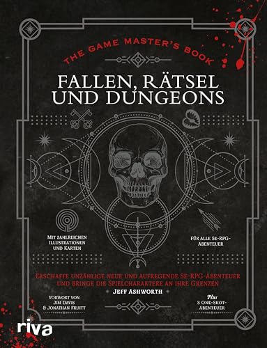The Game Master's Book: Fallen, Rätsel und Dungeons: Erschaffe unzählige neue und aufregende 5e-RPG-Abenteuer und bringe die Spielcharaktere an ihre Grenzen. Must-have für alle Fans