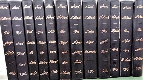 12 x Pearl S. Buck: Des Lebens ganze Fülle, der Engel mit dem Schwert, Ostwind Westwind, die große Liebe, lebendiger Bambus, die gute Erde u.a.