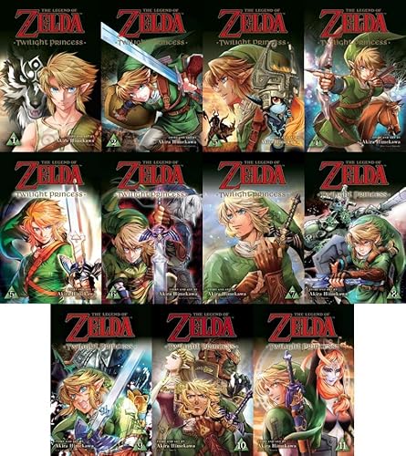 The Legend of Zelda Twilight Princess Manga Complete Series Vols. 1-11 Set