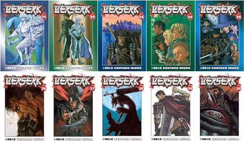 Berserk Series Set III 10 Books (Volume #21- #30)