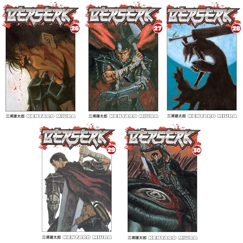 Berserk Volume 26-30 Collection 5 Bücher Set (Serie 6)