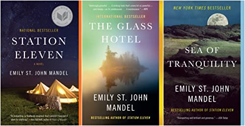 Emily St. John Mandel Bestseller 3 Bücher Kollektion – Station Eleven, The Glass Hotel, Sea of Tranquility (Taschenbuchausgabe)