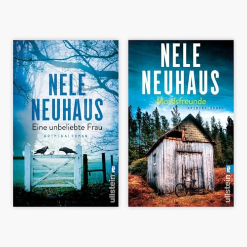 Nele Neuhaus: Taunus-Krimis Band 1+2 plus 1 exklusives Postkartenset