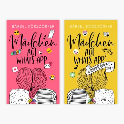 Mädchen auf WhatsApp Band 1+2 plus 1 exklusives Postkartenset