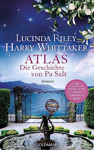 Lucinda Riley im Set | Die sieben Schwestern Band 8 - Atlas - Die Geschichte von Pa Salt plus 3 extra Lesezeichen