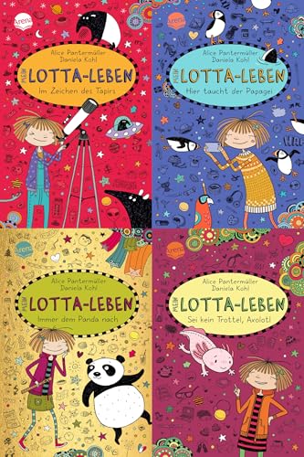 Mein Lotta-Leben Band 18-21 plus 1 exklusives Postkartenset