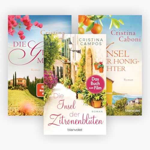 Insel der Zitronenblüten / Die Glücksmalerin / Insel der Honigtöchter + 1 exklusives Postkartenset