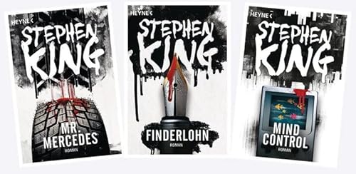 Mr. Mercedes, Finderlohn, Mind Control von Stephen King Bill Hodges Serie (Heyne Verlag Taschenbücher)