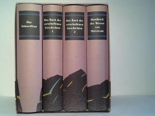 Das Silmarillion. Das Buch der verschollenen Geschichten 1 und 2. Handbuch der Weisen von Mittelerde. 4 Bände